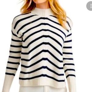 Vineyard Vines merino wool  striped fisherman sweater